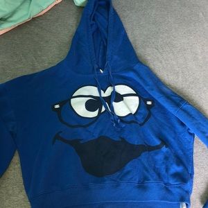 Cropped hoodie